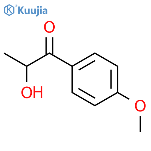 1-Propanone, 2-hydroxy-1-(4-methoxyphenyl)- structure
