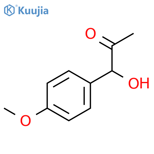 1-Hydroxy-1-(4-methoxyphenyl)propan-2-one structure
