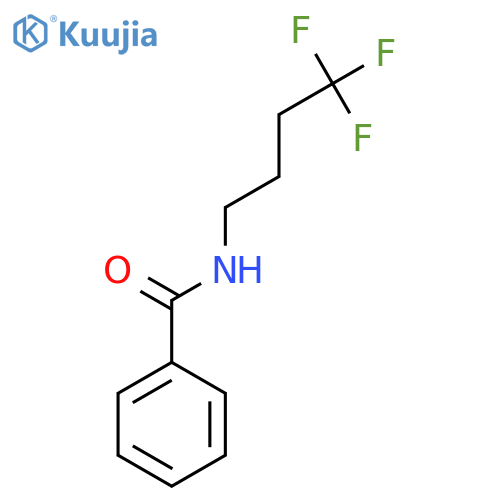 N-(4,4,4-trifluorobutyl)benzamide structure