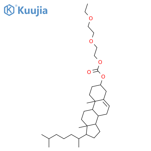 Cholest-5-en-3-ol (3b)-, 3-[2-(2-ethoxyethoxy)ethylcarbonate] structure