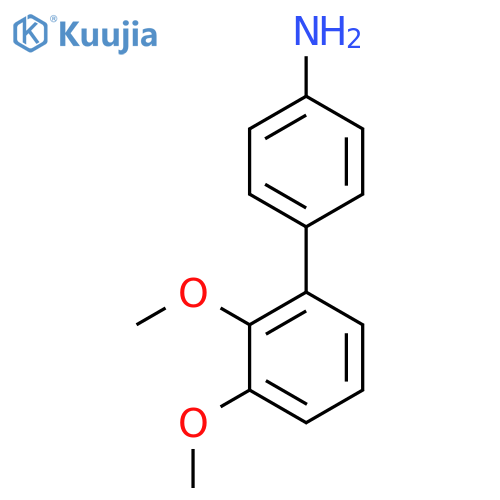 4-(2,3-Dimethoxyphenyl)aniline structure