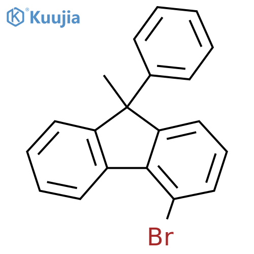 4-bromo-9-methyl-9-phenyl-9H-Fluorene structure