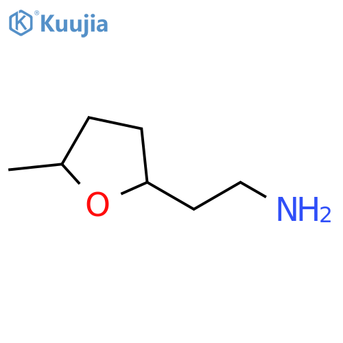 2-(5-METHYLOXOLAN-2-YL)ETHAN-1-AMINE structure