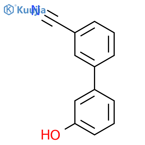 3-Cyano-3'-hydroxybiphenyl structure