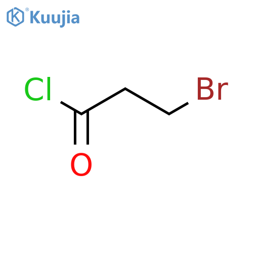 3-Bromopropionyl chloride structure