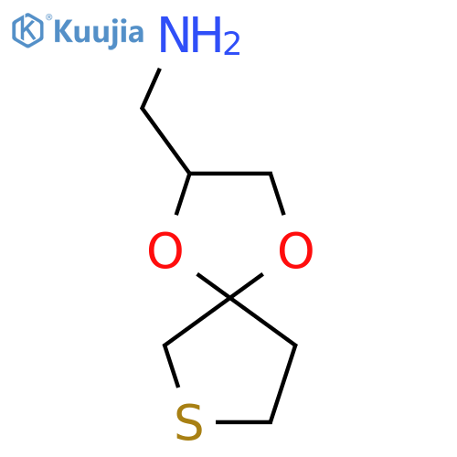 {1,4-dioxa-7-thiaspiro4.4nonan-2-yl}methanamine structure
