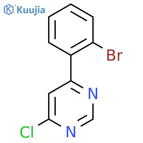 4-(2-Bromophenyl)-6-chloropyrimidine structure