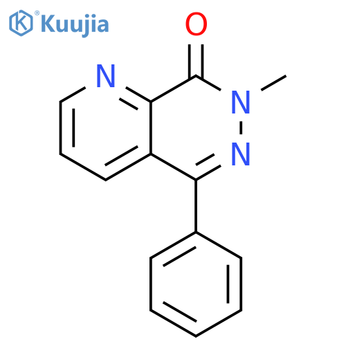 Pyrido[2,3-d]pyridazin-8(7H)-one, 7-methyl-5-phenyl- structure