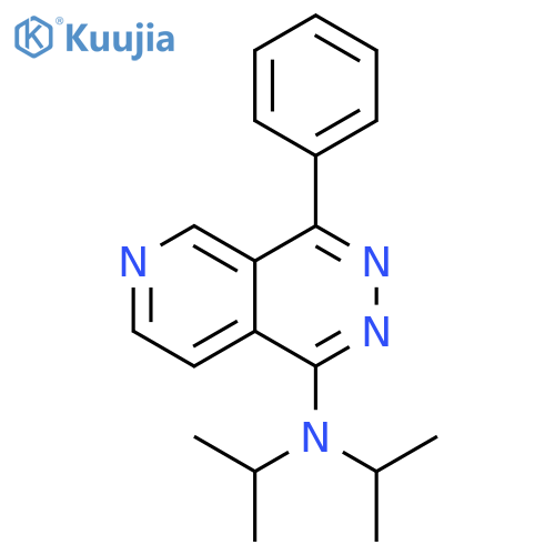 Pyrido[3,4-d]pyridazin-1-amine, N,N-bis(1-methylethyl)-4-phenyl- structure