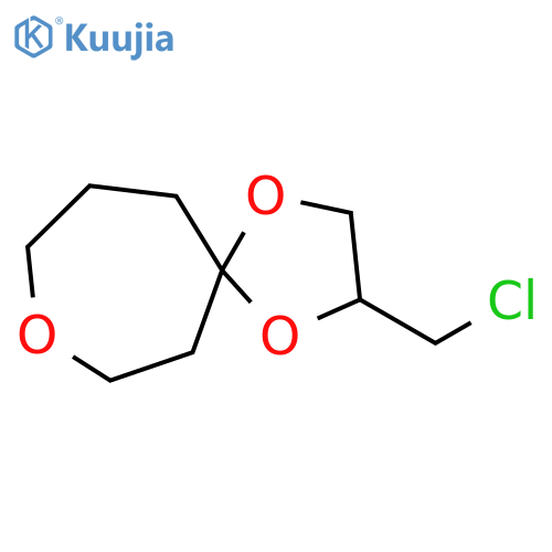2-(chloromethyl)-1,4,8-trioxaspiro4.6undecane structure