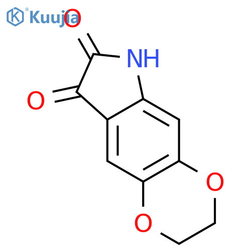 2H,3H,6H,7H,8H-[1,4]dioxino[2,3-f]indole-7,8-dione structure