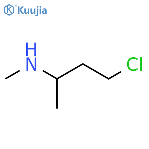 (4-Chlorobutan-2-YL)(methyl)amine structure