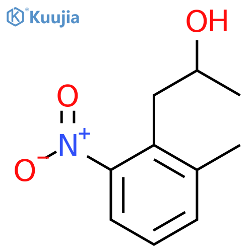 1-(2-methyl-6-nitrophenyl)propan-2-ol structure