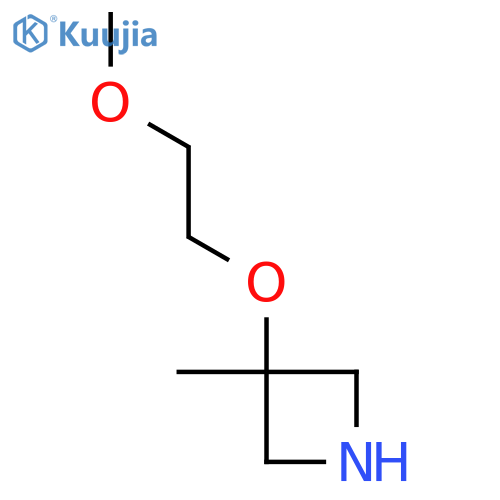 3-(2-methoxyethoxy)-3-methylazetidine structure