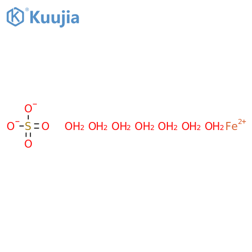 Melanterite(Fe(SO4).7H2O) (9CI) structure
