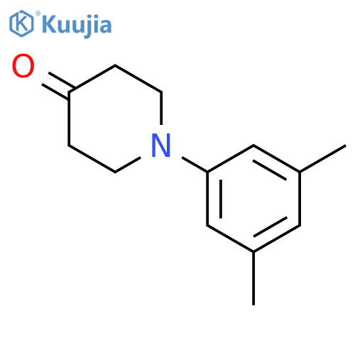 1-(3,5-Dimethylphenyl)piperidin-4-one structure