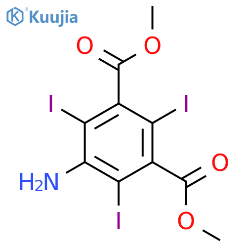 Dimethyl 5-amino-2,4,6-triiodoisophthalate structure