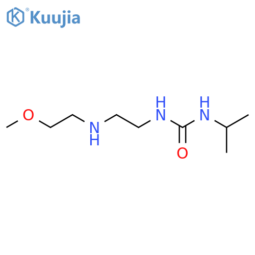 1-{2-(2-methoxyethyl)aminoethyl}-3-(propan-2-yl)urea structure