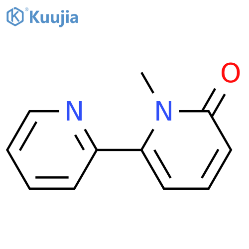 1-methyl-6-(pyridin-2-yl)-1,2-dihydropyridin-2-one structure