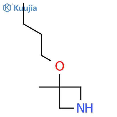 3-butoxy-3-methylazetidine structure