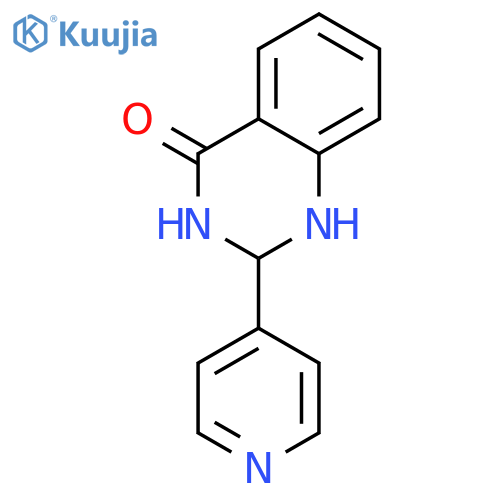 2-Pyridin-4-yl-2,3-dihydro-1H-quinazolin-4-one structure