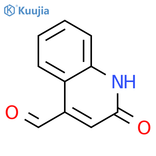2-hydroxyquinoline-4-carbaldehyde structure