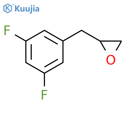 Oxirane, 2-[(3,5-difluorophenyl)methyl]- structure