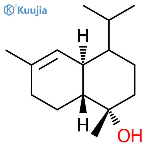 1-Naphthalenol,1,2,3,4,4a,7,8,8a-octahydro-1,6-dimethyl-4-(1-methylethyl)- (9CI) structure