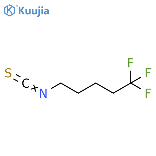 1,1,1-trifluoro-5-isothiocyanatopentane structure