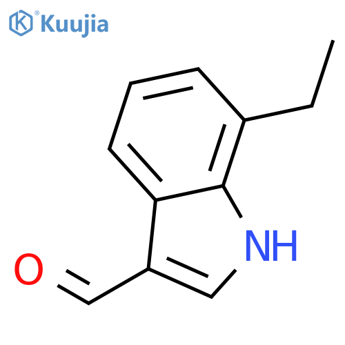 7-Ethyl-1h-indole-3-carbaldehyde structure