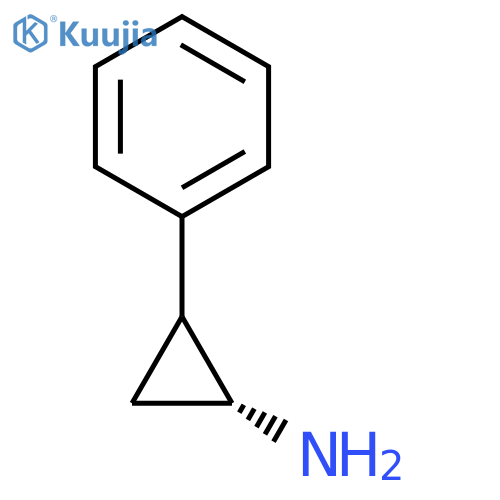 rac-(1R,2S)-2-phenylcyclopropan-1-amine structure
