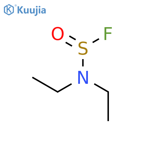 Amidosulfurous fluoride, N,N-diethyl- structure