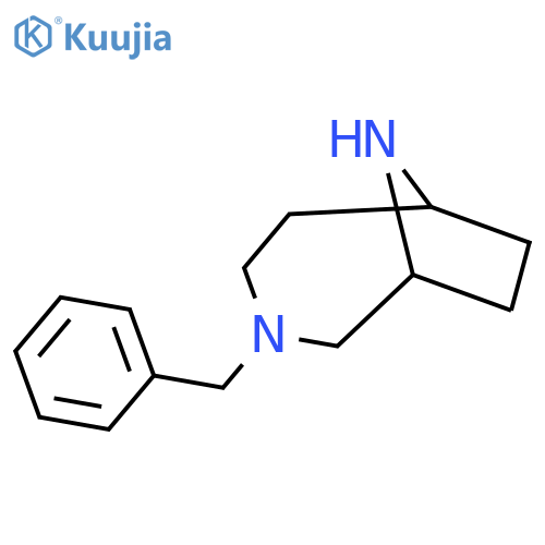 3-Benzyl-3,9-diaza-bicyclo[4.2.1]nonane structure