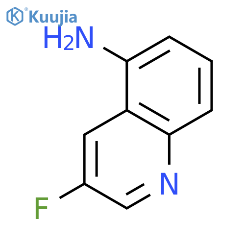 3-fluoro-5-Quinolinamine structure