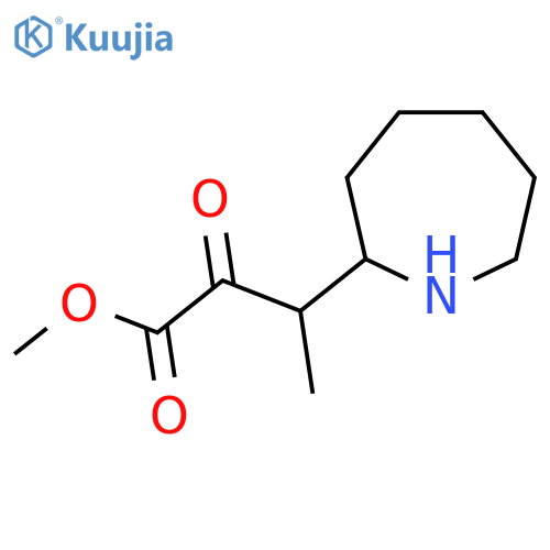 methyl 3-(azepan-2-yl)-2-oxobutanoate structure