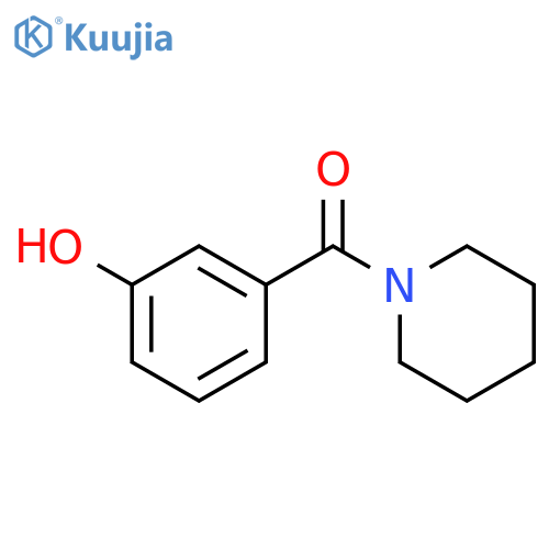 3-(Piperidin-1-yl)carbonylphenol structure