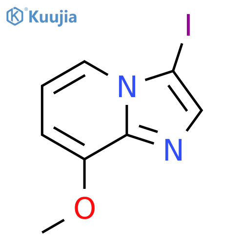 3-Iodo-8-Methoxy-iMidazo[1,2-a]pyridine structure