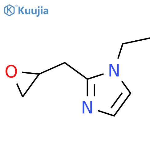 1-ethyl-2-(oxiran-2-yl)methyl-1H-imidazole structure