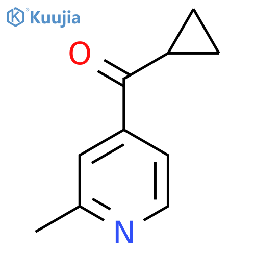4-cyclopropanecarbonyl-2-methylpyridine structure