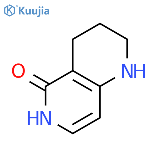 1,2,3,4-tetrahydro-1,6-naphthyridin-5-ol structure