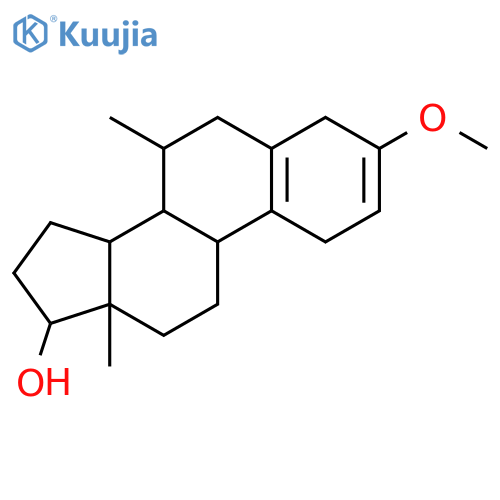 3-Methoxy-7a-methyl-estra-2,5(10)-dien-17b-ol structure