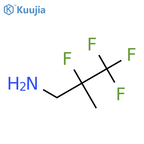2,3,3,3-Tetrafluoro-2-methylpropan-1-amine structure