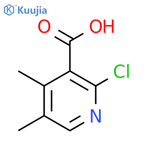 2-Chloro-4,5-dimethyl-nicotinic acid structure