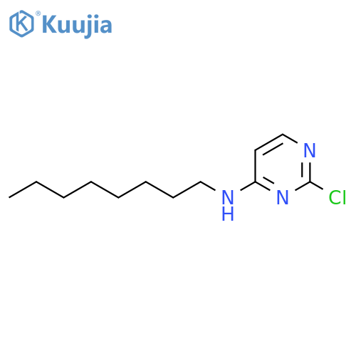 2-chloro-N-octylpyrimidin-4-amine structure