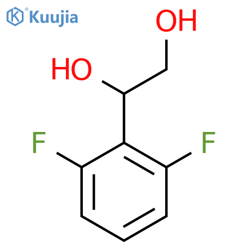 1-(2,6-Difluorophenyl)ethane-1,2-diol structure