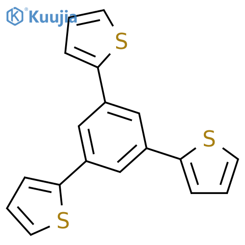 1,3,5-Tri(2-thienyl)benzene structure