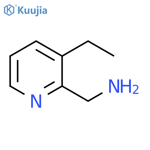 (3-ethylpyridin-2-yl)methanamine structure