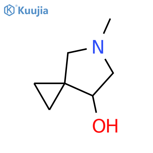 5-methyl-5-azaspiro[2.4]heptan-7-ol structure