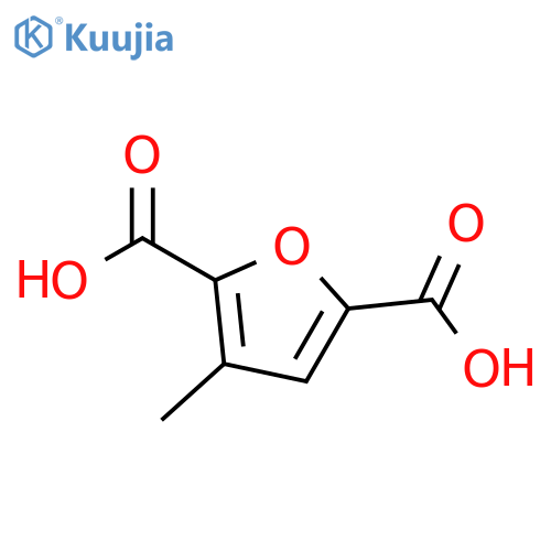 2,5-Furandicarboxylic acid, 3-methyl- structure