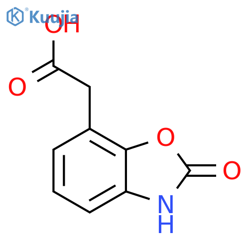 2-Hydroxybenzo[d]oxazole-7-acetic acid structure